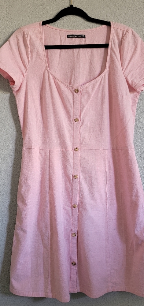 Abercrombie and Fitch Pink Sheath Dress